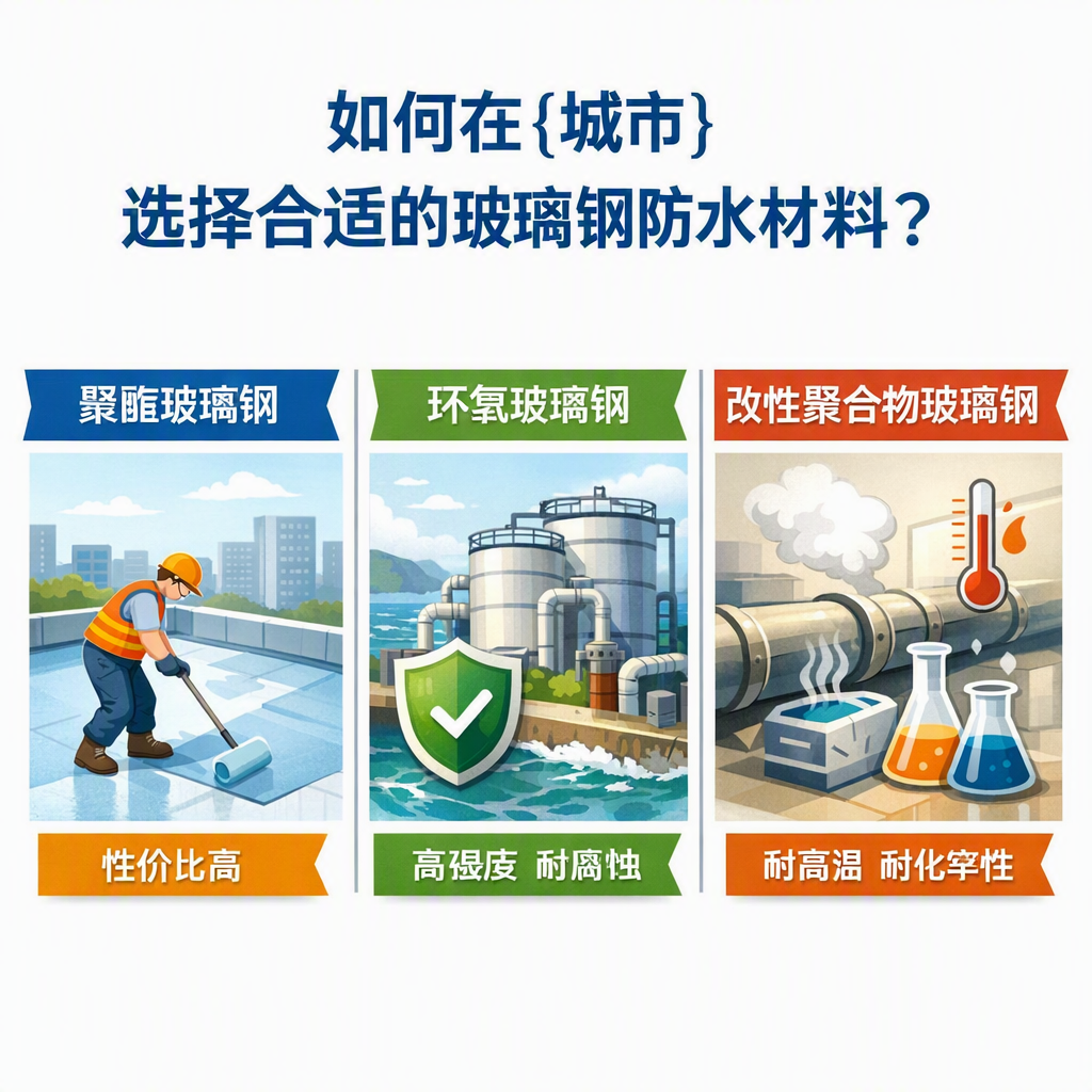 如何在蚌埠选择合适的玻璃钢防水材料？