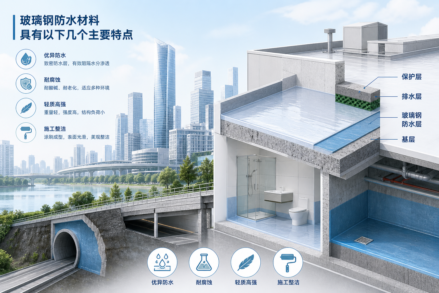 2023年玻璃钢防水材料市场趋势分析，关注 蚌埠 发展
